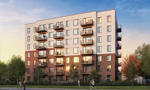 Pillar Jaunie dzīvokļi Iļģuciema mājas Eksterjers