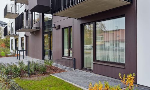 Pillar Jaunie dzīvokļi Dārzciema liepas Eksterjers