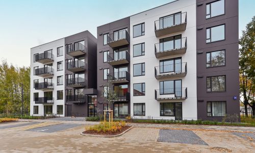 Pillar Jaunie dzīvokļi Dārzciema liepas Eksterjers