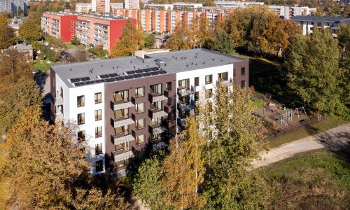 Pillar Jaunie dzīvokļi Dārzciema liepas Eksterjers