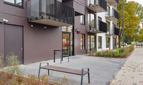 Pillar Jaunie dzīvokļi Dārzciema liepas Eksterjers