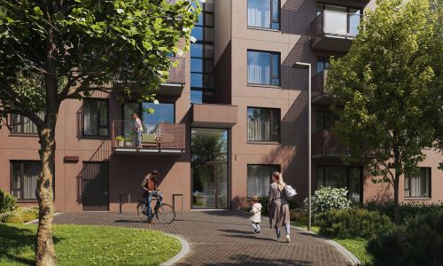 Pillar Jaunie dzīvokļi Iļģuciema mājas Eksterjers