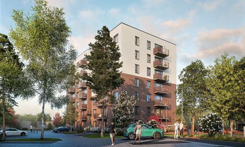 Pillar Jaunie dzīvokļi Iļģuciema mājas Eksterjers