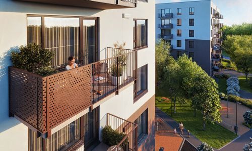 Pillar Jaunie dzīvokļi Iļģuciema mājas Eksterjers